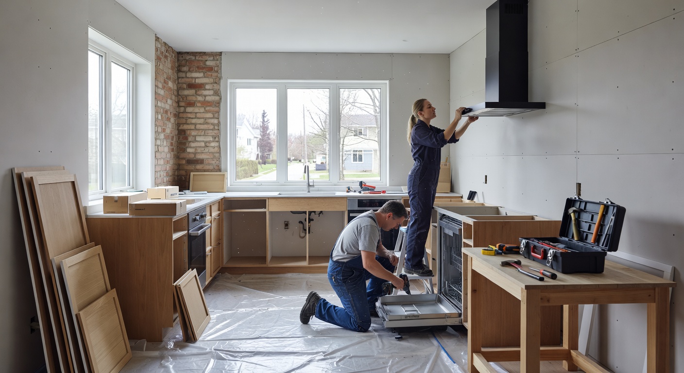 Rénovation cuisine – Sherbrooke