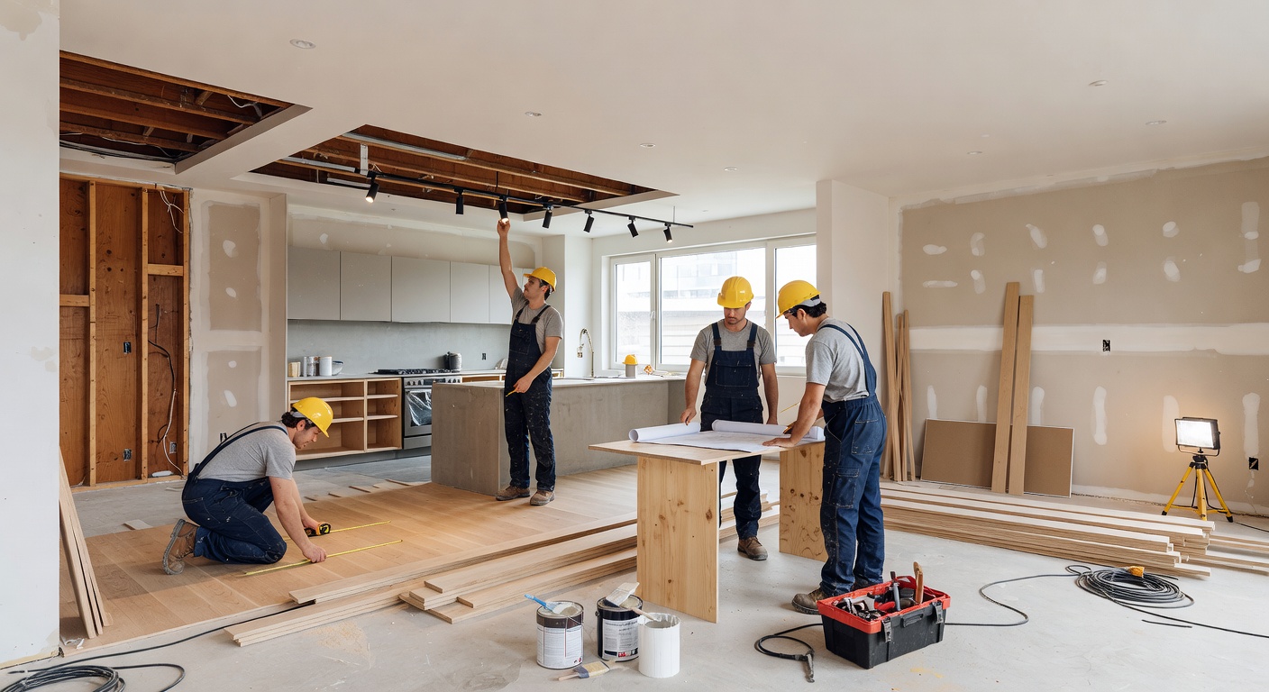 Rénovation intérieure complète – Sherbrooke