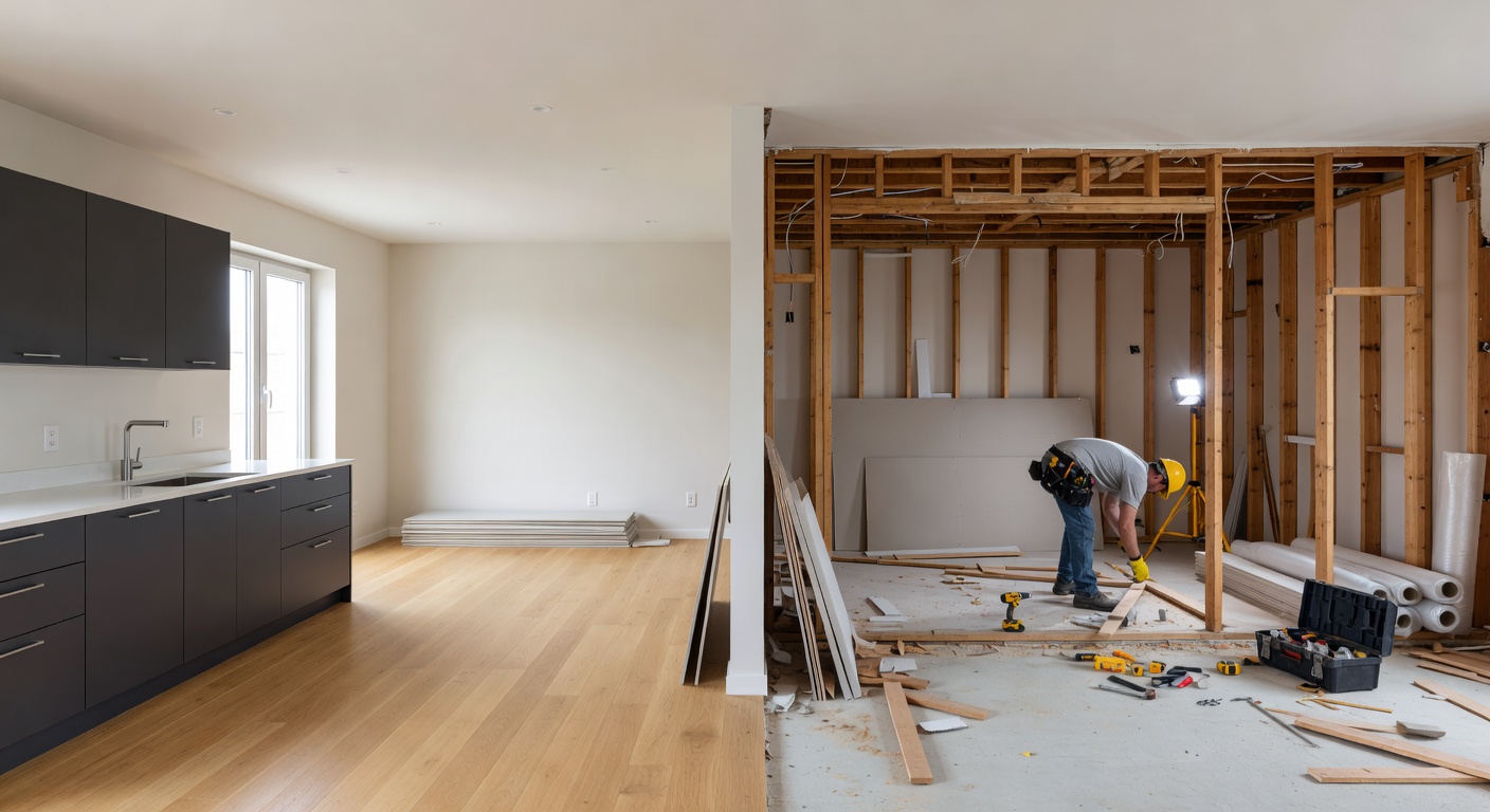 Rénovation intérieure complète – Sherbrooke